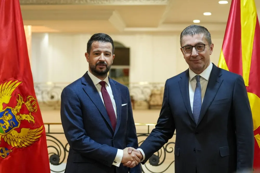 Milatović i Mickoski: Ekonomsku saradnju da podignemo na nivo koji odgovara potencijalima na&scaron;ih država
