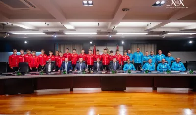 Spajić za mladim fudbalerima: Vi ste evropsku elitu izborili na terenu, Vlada i Skup&scaron;tina da vas isprate i odvedu Crnu Goru u EU