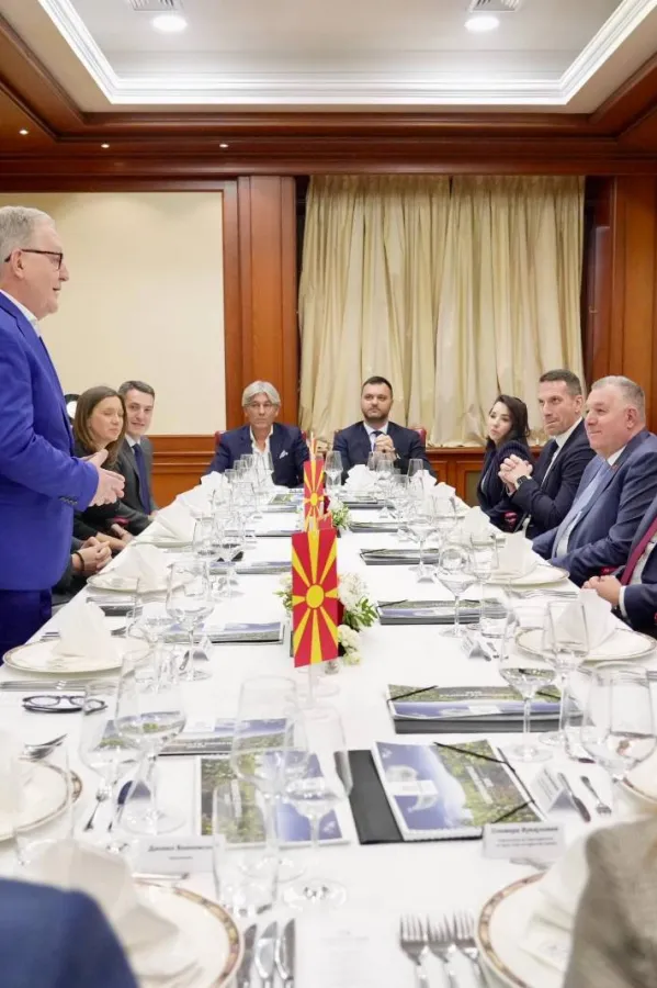 Milatović sa privrednicima u Skoplju: Veći trgovinski rast kroz jače poslovno povezivanje