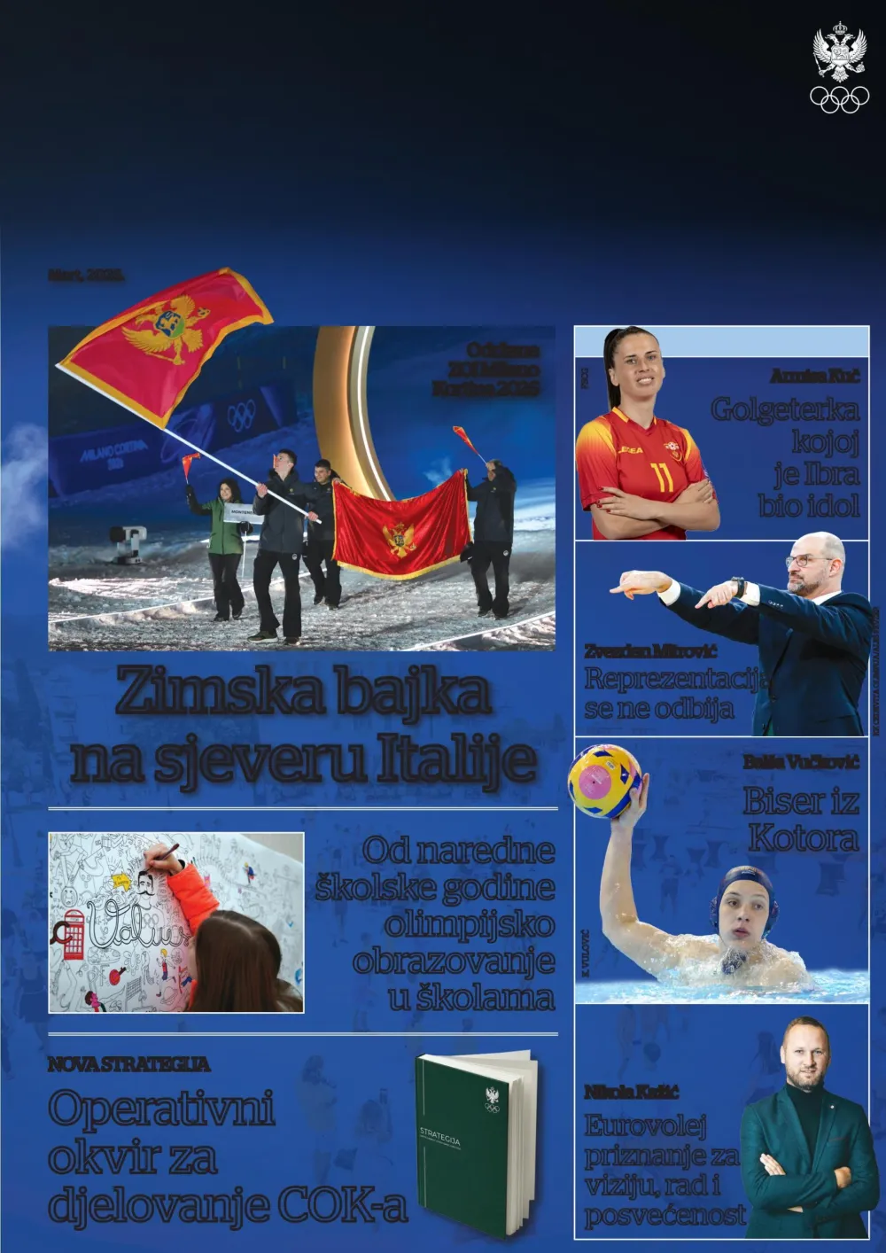 Nasslovna strana novog broja