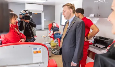 &Scaron;imun predstavio transfuziomobil: Važan korak u jačanju sistema dobrovoljnog davala&scaron;tva krvi u Crnoj Gori