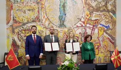 Omladinski savjeti predsjednika Crne Gore i predsjednice Sjeverne Makedonije potpisali memorandum o saradnji