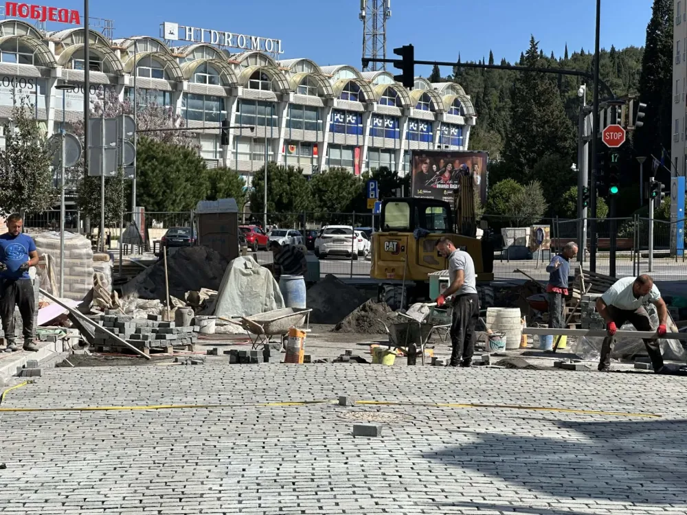 Iz Agencije za izgradnju i razvoj Podgorice najavili: Ulicu slobode zavr&scaron;avaju krajem mjeseca