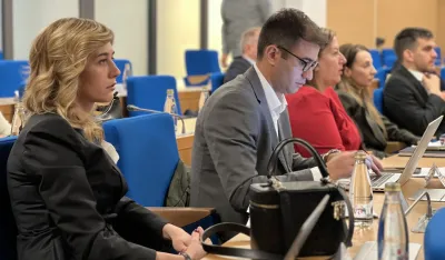 Ilija Mugoša, Jelena Knežević skupština Glavnog Grada
