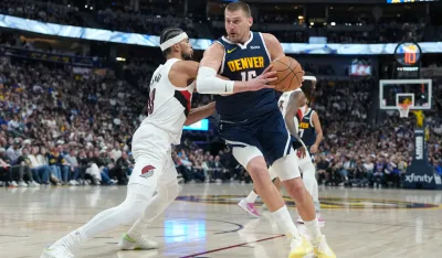 Jokić na meču sa Portlandom