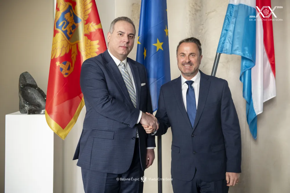 Nedvosmislena podr&scaron;ka Vlade Luksemburga članstvu Crne Gore u EU