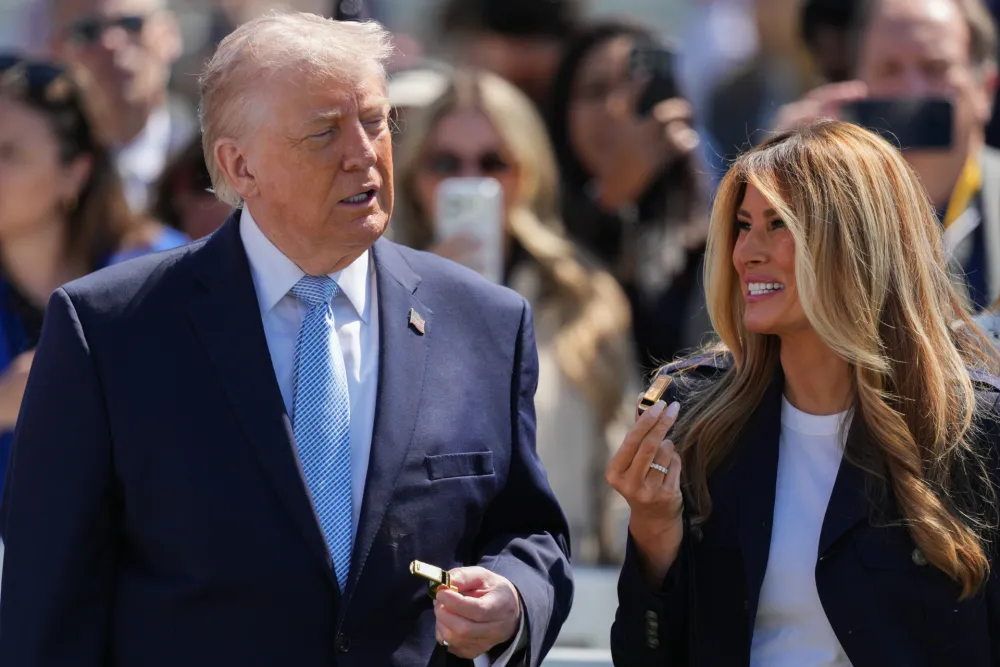 Donald i Melanija Tramp