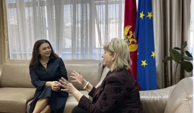  Kordić sa ambasadorkom Slovačke, Evom Ponomarenkovom. 