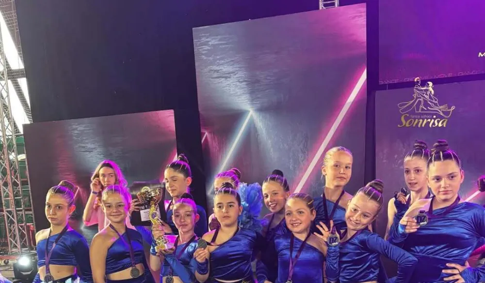 Plesni klub &ldquo;Sonrisa&rdquo;&nbsp;ostvario izuzetan uspjeh na&nbsp;međunarodnim takmičenjima u konkurenciji 2.500 učesnika