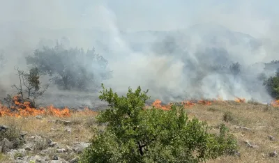 Služba za&scaron;tite i spa&scaron;avanja Podgorica, požari, vatrogasci, vatra
