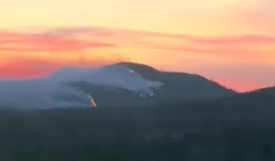 MUP:&nbsp;Aktivni požari u Podgorici, Nik&scaron;iću, Danilovgradu i na Cetinju