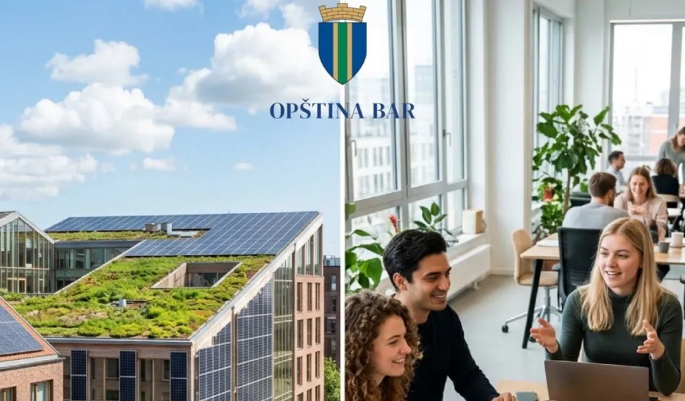 Op&scaron;tina Bar: Unaprijediti energetsku efikasnost javnih objekata kroz primjenu savremenih tehnologija i vje&scaron;tačke inteligencije