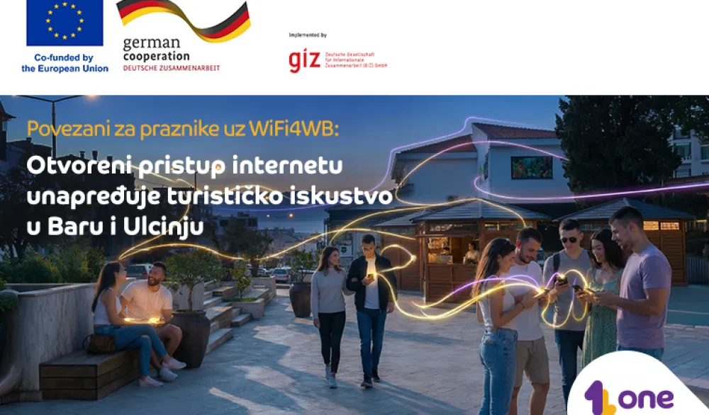 WIFI4WB otvoreni pristup internetu u Baru i Ulcinju