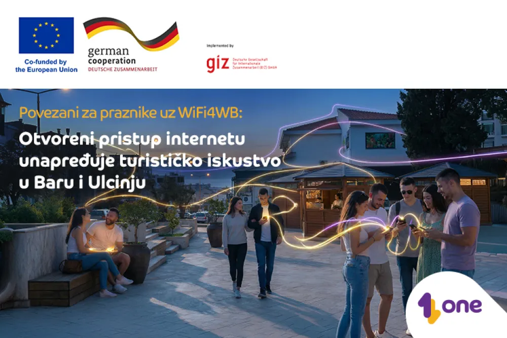 WIFI4WB otvoreni pristup internetu u Baru i Ulcinju