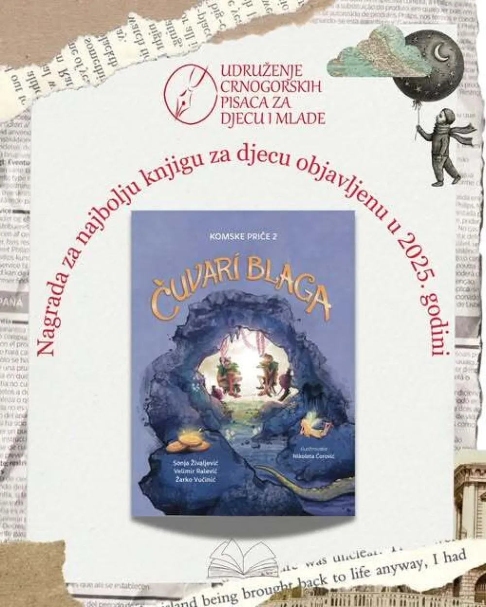 "Čuvari blaga, Komske priče" najbolja knjiga za djecu