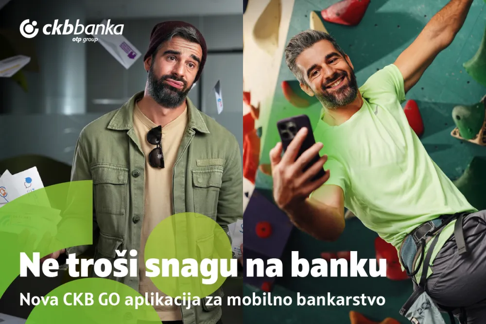 Nova CKB GO aplikacija za mobilno bankarstvo