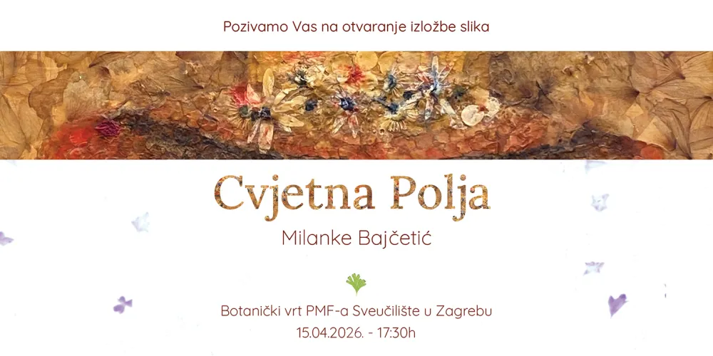 "Cvjetna polja" u zagrebačkom Botaničkom vrtu
