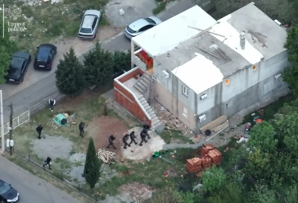 &Scaron;ćepanović: Danas uhap&scaron;eno sedam osoba u Crnoj Gori, potražuju se jo&scaron; dvije, ukupno zaplijenjene 4,5 tone narkotika