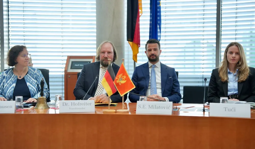 Milatović u Bundestagu: Spremni za zavr&scaron;nicu EU puta, pred nama odlučujući mjeseci