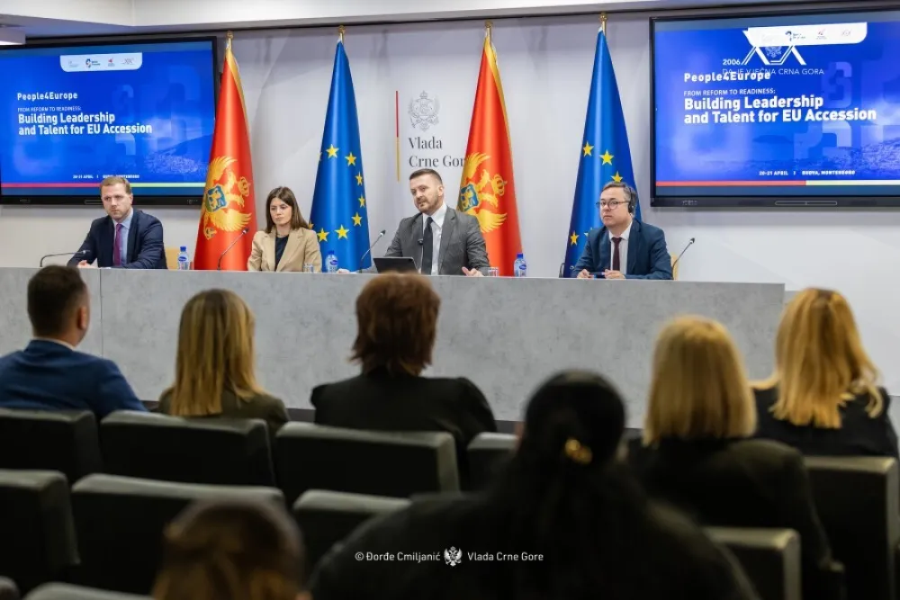 Ministarski sastanak "People4Europe" press