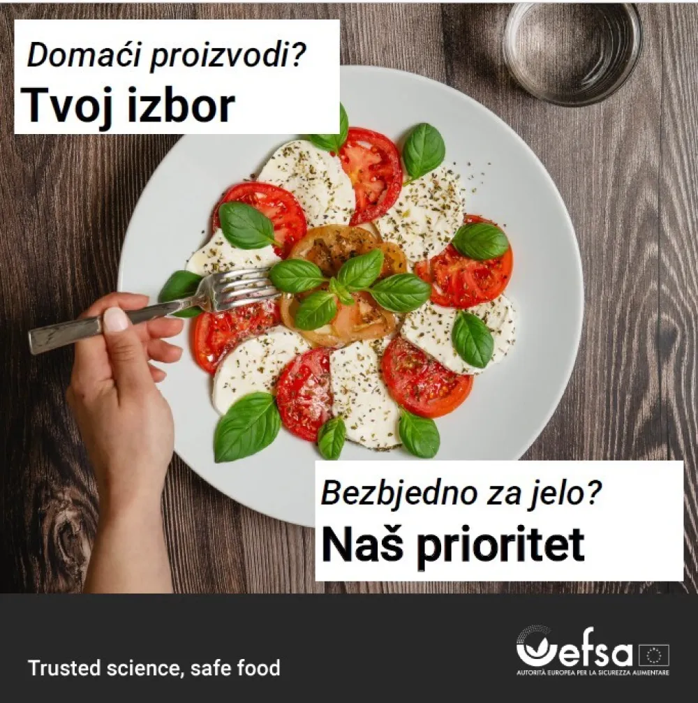 Crna Gora dio kampanje Safe2Eat 2026: Jačanje povjerenja u bezbjednost hrane
