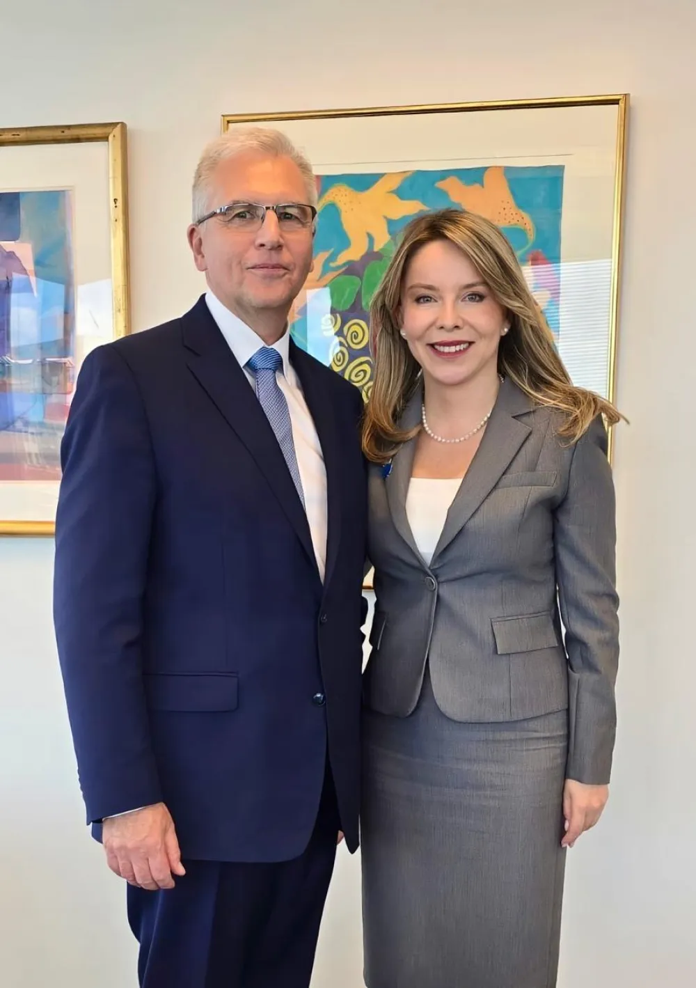Alfred&nbsp;Kamer i Irena Radović