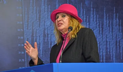 Uručenje nagrade "Jelena Bal&scaron;ić" Milici Kralj