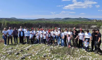 U sklopu akcije &ldquo;Zelena obnova Crne Gore&rdquo; zasađeno preko 60 sadnica drveća