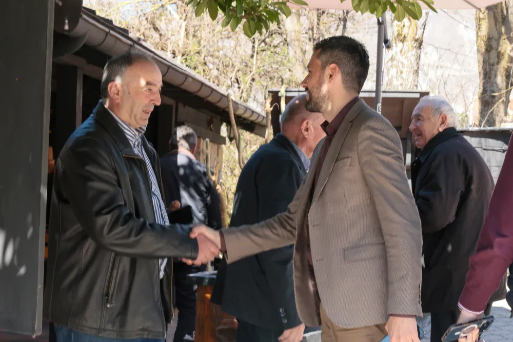 Danijel Živković u radnoj posjeti Plužinama