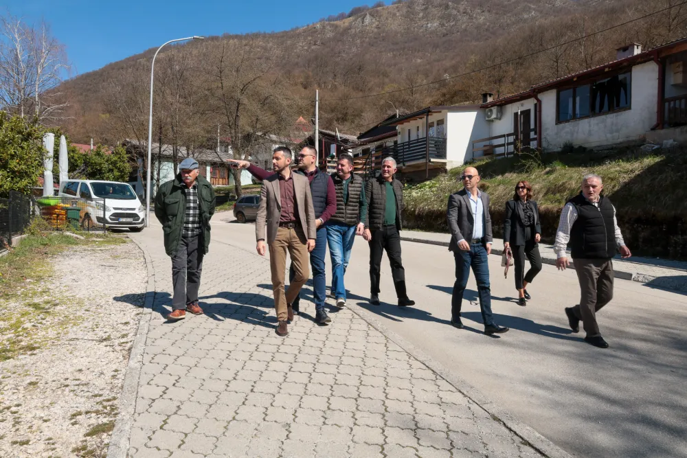 Danijel Živković u radnoj posjeti Plužinama