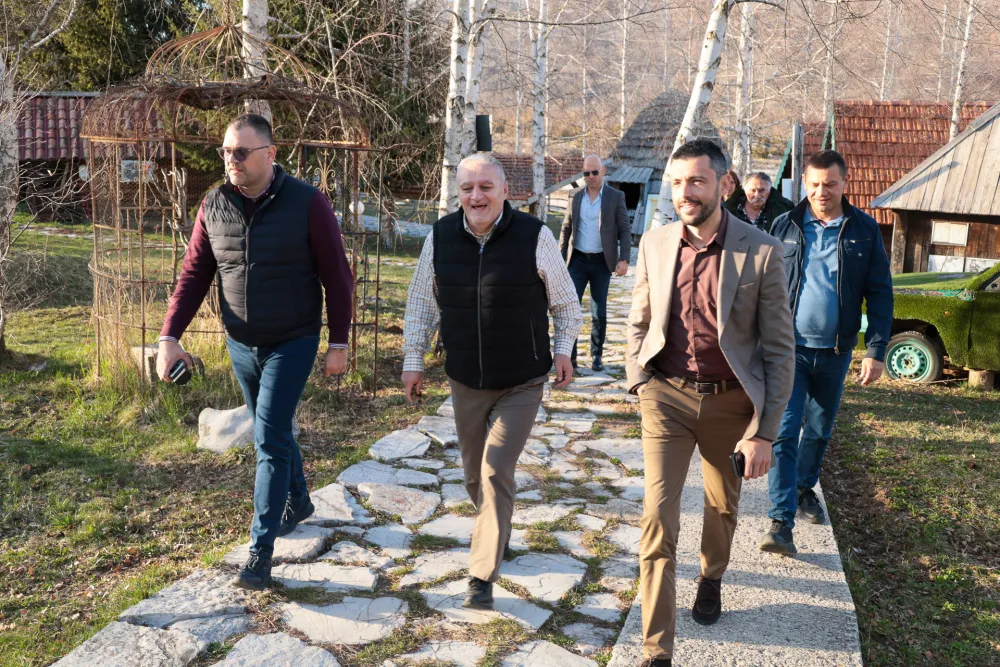 Danijel Živković u radnoj posjeti Plužinama
