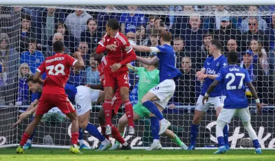 Van Dajk sru&scaron;io Everton