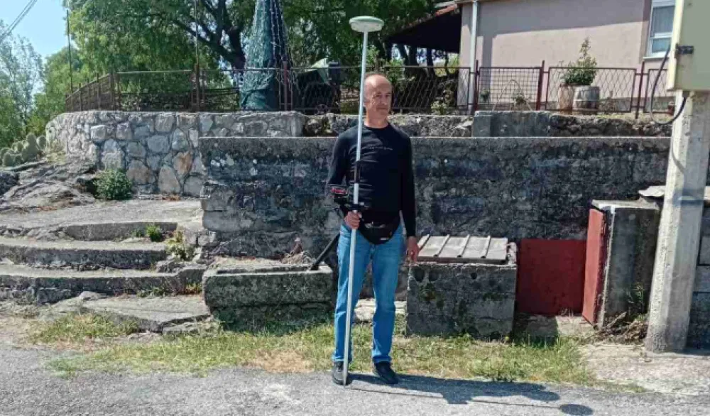 U selima Mjesne zajednice Gradac: Snimljen teren za vodovodnu mrežu