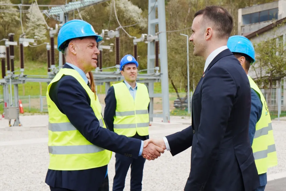 Milojko Spajić i rukovodstvo CGES-a
