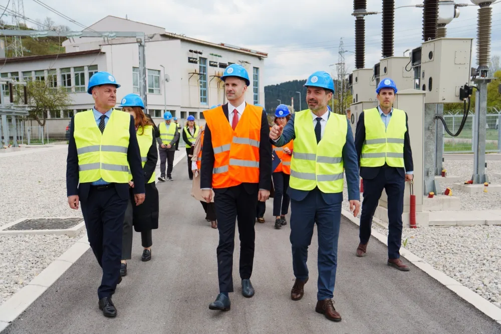 Milojko Spajić i rukovodstvo CGES-a