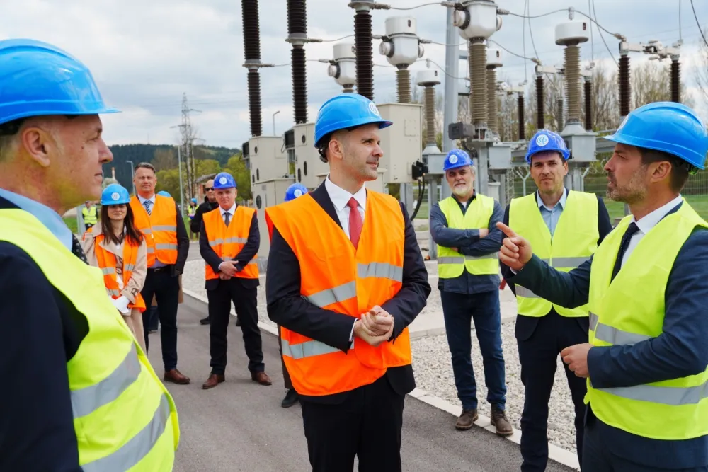 Milojko Spajić i rukovodstvo CGES-a