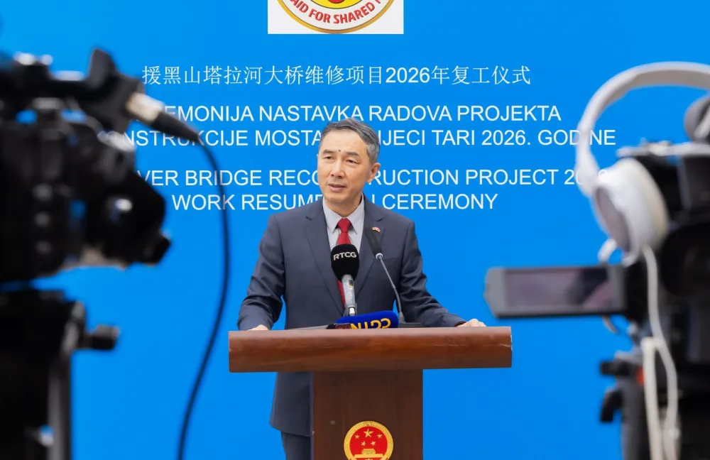 Sijufeng: Most na Đurđevića Tari svjedočanstvo prijateljstva Crne Gore i Kine