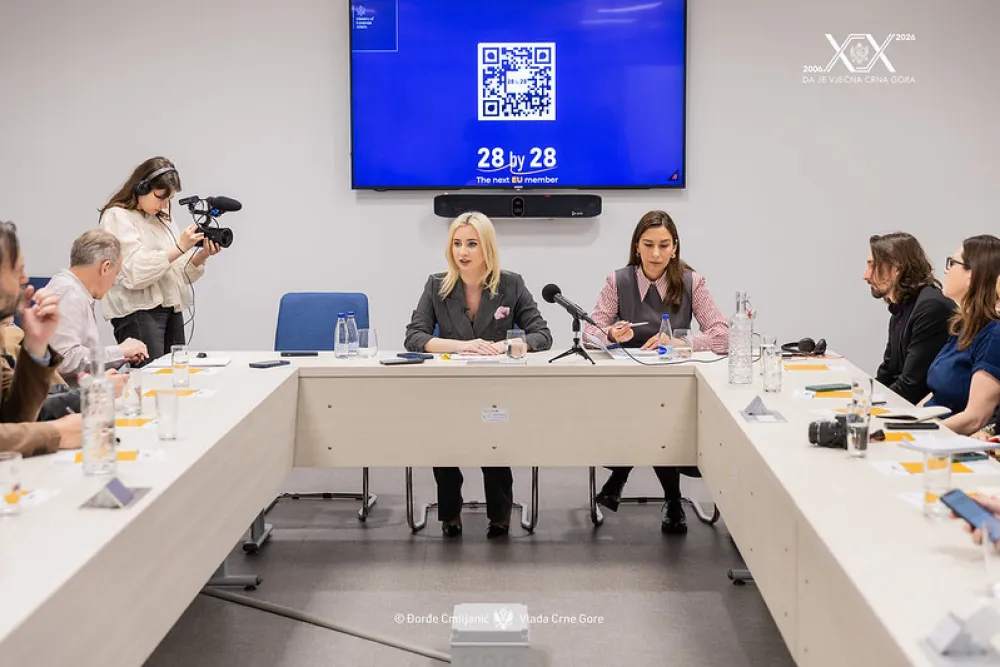 Gorčević sa grupom novinara iz sedam država članica Evropske unije