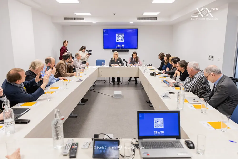 Gorčević sa grupom novinara iz sedam država članica Evropske unije