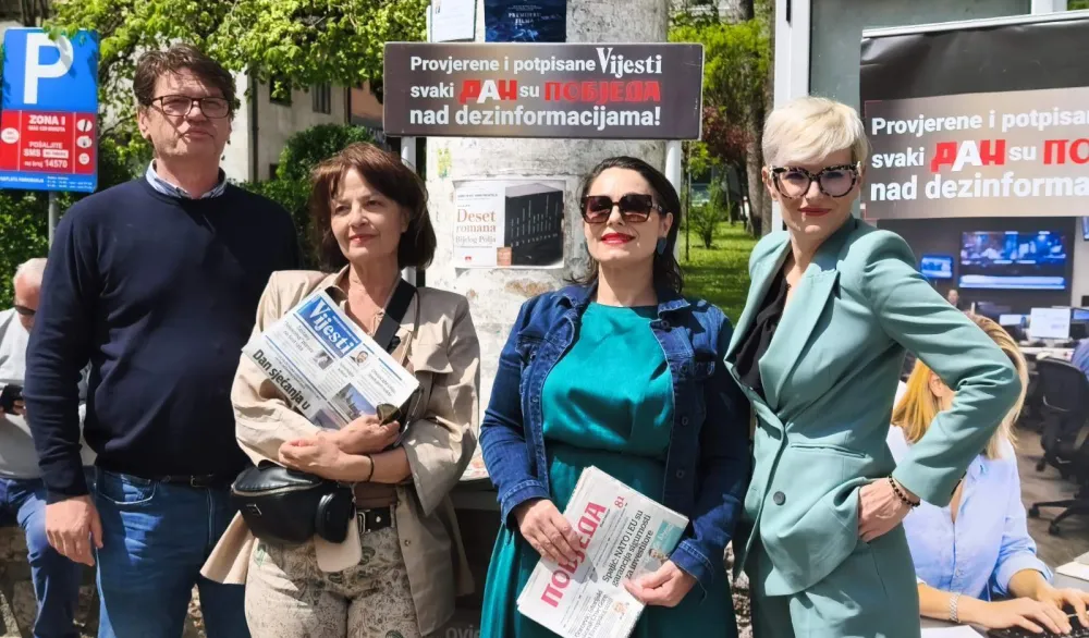 (FOTO) Prelević: Borimo se za status &scaron;tampanih medija u Crnoj Gori