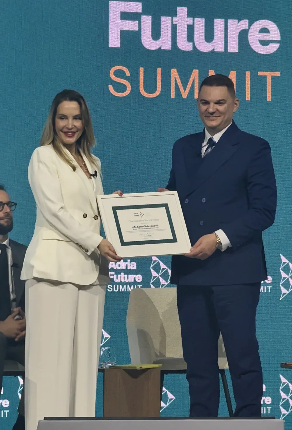 Admir &Scaron;ahmanović na Adria Future Sumit 2026. u Tivtu