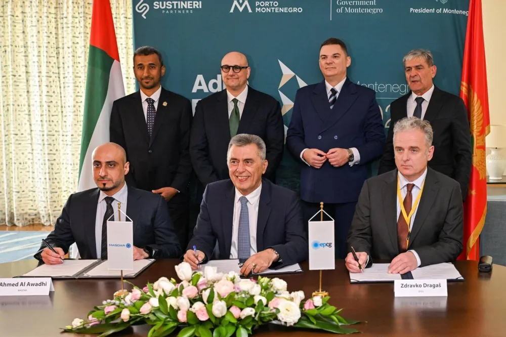 EPCG i Masdar osnivaju zajedničko preduzeće u cilju unapređenja energetske sigurnosti