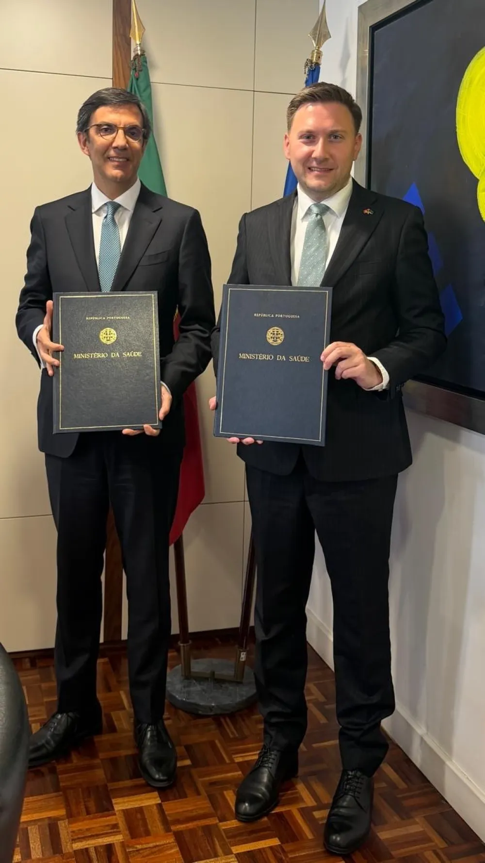&Scaron;imun potpisao Memorandum o saradnji sa Ministarstvom zdravlja Portugala