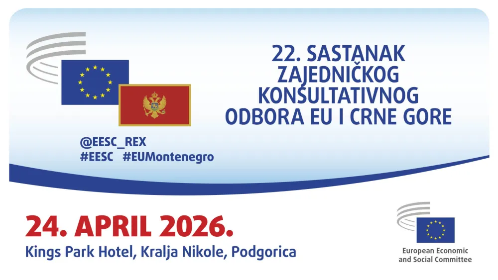 Sjutra sastanak konsultativnog odbora između EU i Crne Gore