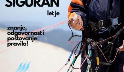 ACV: Paraglajderi da se pridržavaju zakona o vazdu&scaron;nom saobraćaju