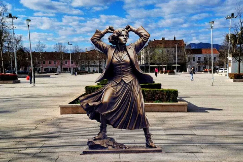 Idejno re&scaron;enje - spomenik Joki Baletić