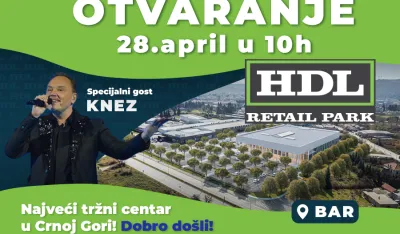 HDL RETAIL PARK U BARU SVEČANO OTVARANJE 