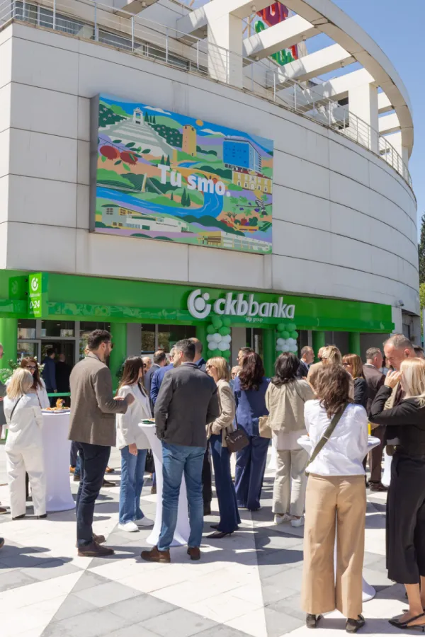 CKB otvorila novu filijalu u Mall of Montenegro