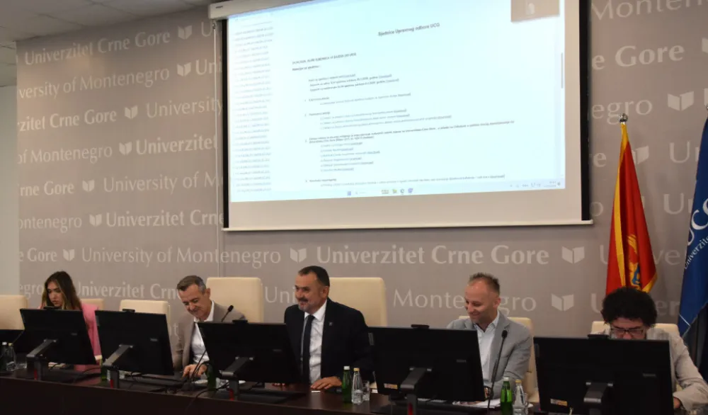 Upravni odbor UCG izabrao Bojana Baću za v. d. direktora Instituta za napredne studije