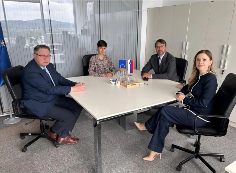  Vatroslav Belan i Amina Cikotić u sjedi&scaron;tu najveće partije u Sloveniji, Pokret Sloboda